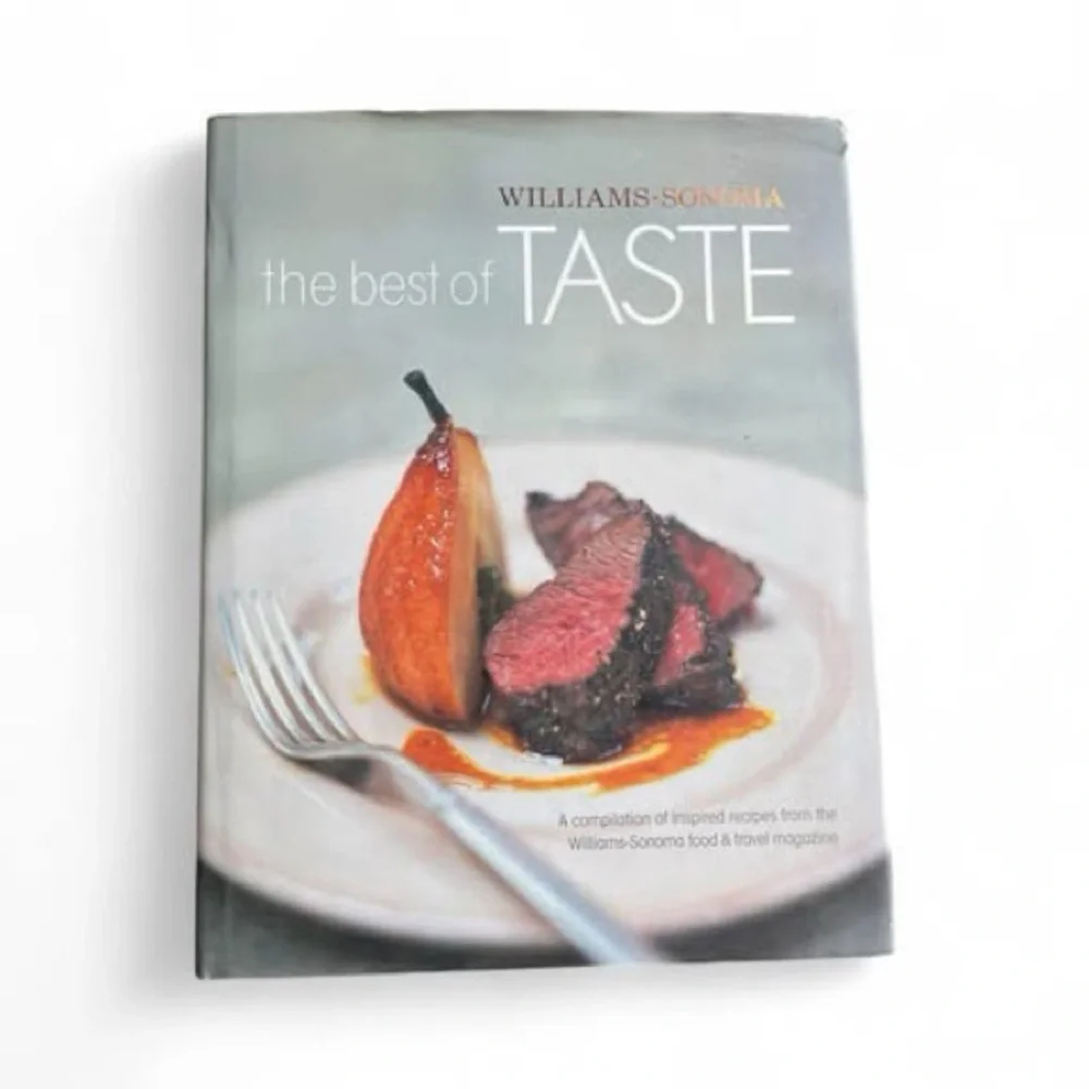 Vintage Cookbook 2001 The Best of Taste Williams Sonoma hardcover 288 pages